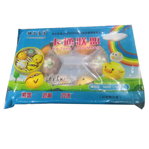 【6.5元/袋】馍尔庄园卡通包320g（0803896） 商品图0