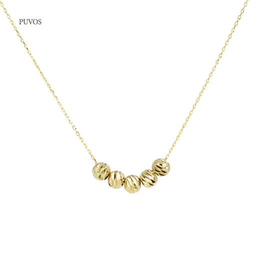 预售|PUVOS普沃斯 新年转运珠小众设计感小金珠项链 .潮快闪[福利品] 商品图4