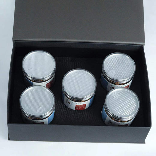 【果之澜 2025山核桃仁礼盒】定制山核桃仁，5罐装礼盒，净重840克，刻意少糖少盐，兼顾酥脆的同时更显本味，定制礼盒送礼高端有档次，江浙沪皖顺丰包邮~ 商品图1