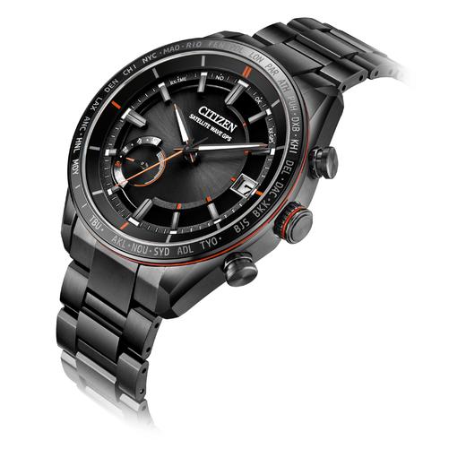 西铁城（CITIZEN）光动能卫星对时男表舒博钛日期显示CC3085-51E 商品图2