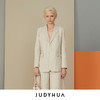 JUDYHUA 皱褶肌理西装 商品缩略图0