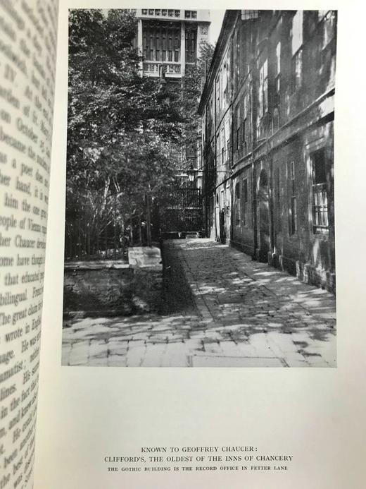 1935年 伦敦两千年 20幅插图 漆布精装32开 商品图6