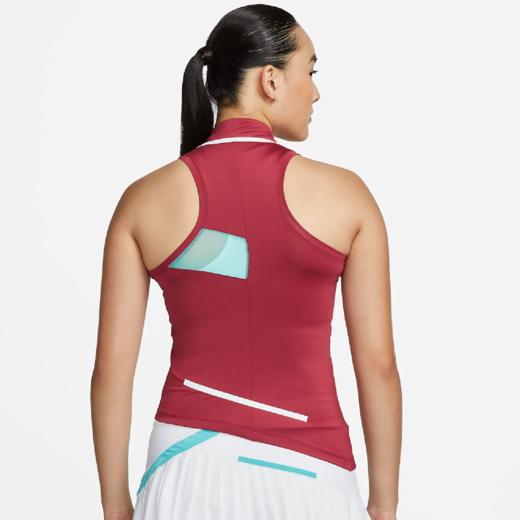 Nike 2022新款澳网 紧身不规则运动上衣背心/快干透气网球短裙 商品图3