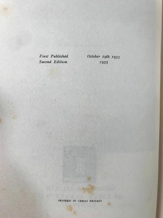 1935年 伦敦两千年 20幅插图 漆布精装32开 商品图4