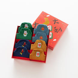 虎年发财袜本命年袜子礼盒男女新年中筒刺绣袜 商品图14