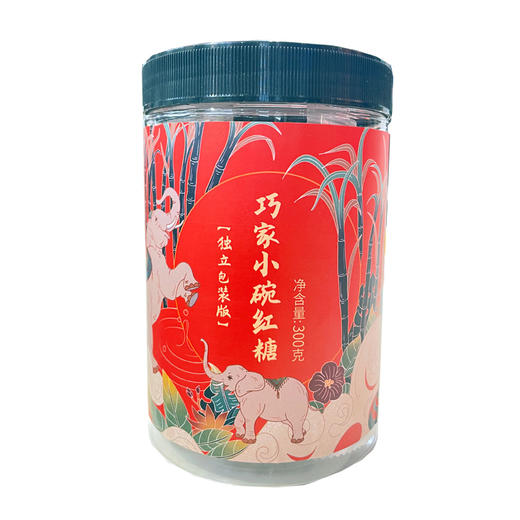 传制牌巧家小碗红糖300g/罐 商品图0