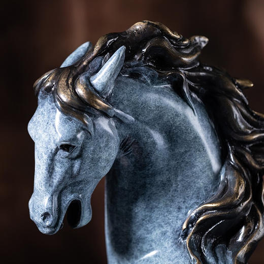 【6F】朱炳仁 铜 乾隆八骏 捷报频传 铜家居工艺品 装饰品摆件 礼品铜马 凯旋而归 商品图3