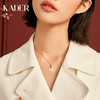 KADER平安扣纯银项链女和田玉吊坠轻奢小众2021虎年新年生日礼物 商品缩略图4