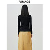 VIMAGE纬漫纪春季新款时尚个性显瘦针织衫女V1701304 商品缩略图4