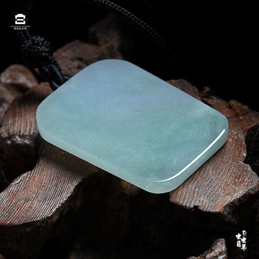 宫里的世界 萌虎驾到方牌翡翠吊坠 老虎吊坠 商品图7