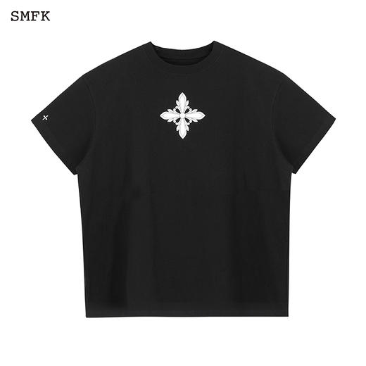 预售|SMFK Flower Tee 午夜黑 CT002BB .潮快闪[福利品] 商品图4