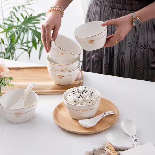创意简约风鱼形陶瓷碗，精美包装多款可选 商品图1