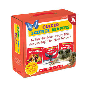 美国进口Guided Science Readers Level A 16Books+1Activity+1CD 小读者系列 阅读入门 3-5-6-7-8岁学习英语正版图书 科普启蒙 科学