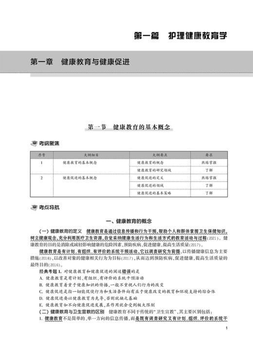 领你过 全国主管护师资格考试单科一本通 相关专业知识分册 王秀玲 护理学护师职称考试轻松过2022人卫版考试书9787117325042 商品图4