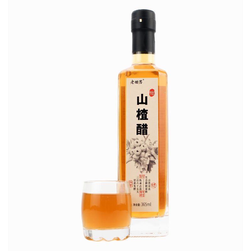 山楂醋365ML/瓶丨鲜果窖藏陈酿