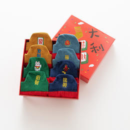 虎年发财袜本命年袜子礼盒男女新年中筒刺绣袜 商品图6