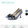 【2F】【新年礼物】蹀愫2022春新款蝴蝶高跟鞋女尖头婚鞋TA32116-82 商品缩略图0