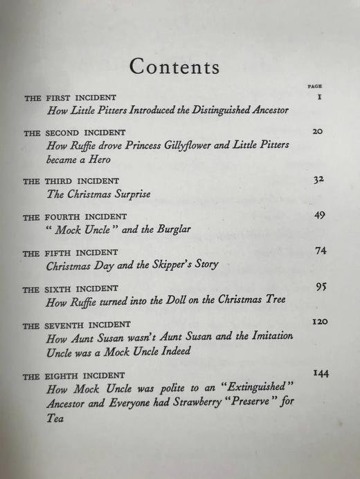 1932年 布伦达·斯彭德《假叔叔》 36幅插图 布面精装32开 商品图5