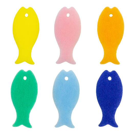 日本MARNA POCO海绵擦带吸盘厨房双面去污洗碗布清洁擦可替换 商品图3