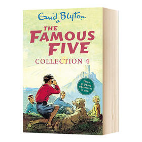 五个小伙伴历险记三合一故事集10-12 英文原版 The Famous Five Collection 4 儿童英语章节小说书 安迪布莱顿 Enid Blyton