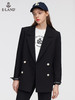 ELAND衣恋简约职业通勤双排扣西装外套EEJKC12H1M 商品缩略图2