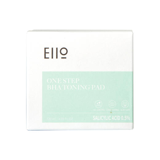 【新年专享】韩国 Eiio 奕沃0.5%净澈水杨酸棉片去粉刺黑头60片（绿色） 商品图0