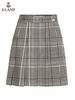 ELAND衣恋学院JK灰色千鸟格高腰半裙	EEWHC12H1M 商品缩略图3