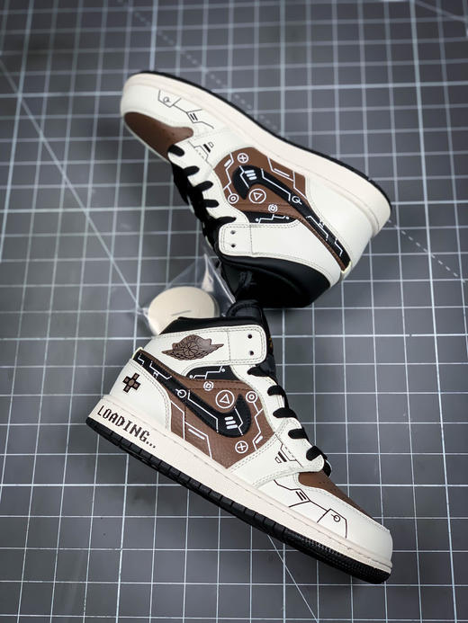 Air Jordan 1 Mid 中帮 摩卡电玩 AJ1 商品图4