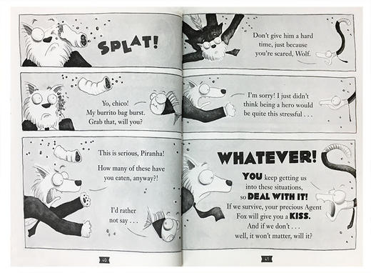 我是大坏蛋5 英文原版 The Bad Guys Episode 5 Intergalactic Gas 砍人先生 儿童黑白漫画电影小说章节桥梁书 商品图1