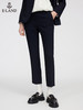 ELAND衣恋职业通勤显瘦西装长裤	EETCC12H2C 商品缩略图0