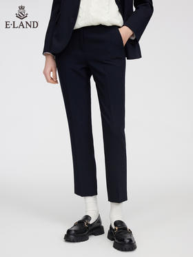 ELAND衣恋职业通勤显瘦西装长裤	EETCC12H2C