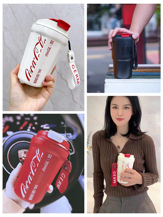 GERM/格沵 可口可乐联名款菱形咖啡杯 商品图3