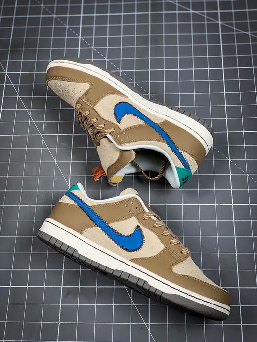 NK Dunk Low Retro PRM " Medium Curry " 白棕 小麦色 商品图4