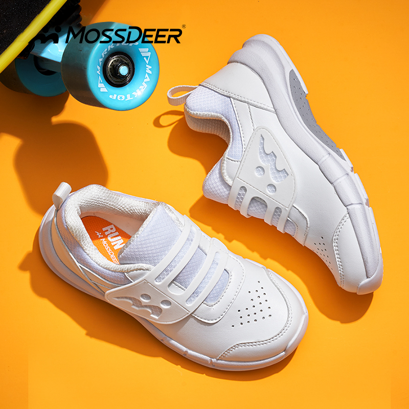 Mossdeer/摩斯迪儿 儿童跑鞋 小白鞋 男童女童 Dancer4004