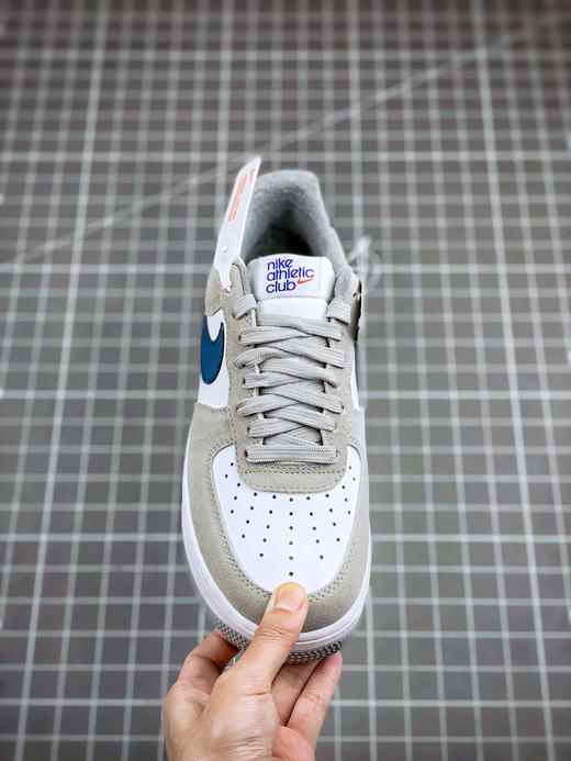 Air Force 1 Low 灰白蓝钩 商品图1
