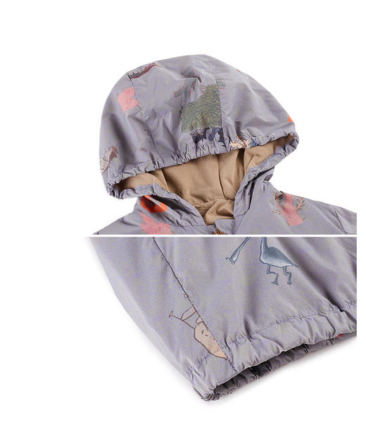 [江南布衣婴童]22春装男女童婴幼儿连帽夹克YMB600850 商品图3