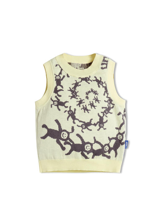 [江南布衣婴童]22春装男女童婴幼儿毛衫背心YMB302550 商品图5