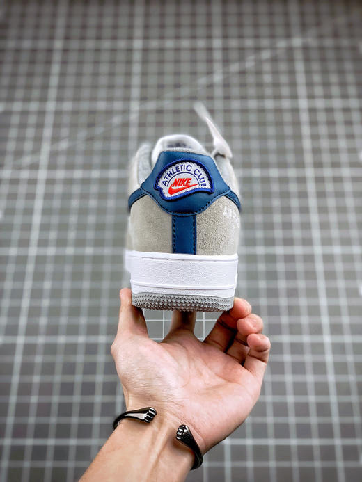 Air Force 1 Low 灰白蓝钩 商品图7