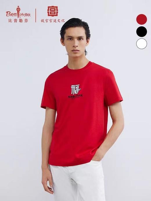 4楼 比音勒芬 男士短T 商品图0