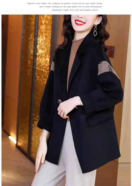 逸曼诗羊毛外套2128 商品图0