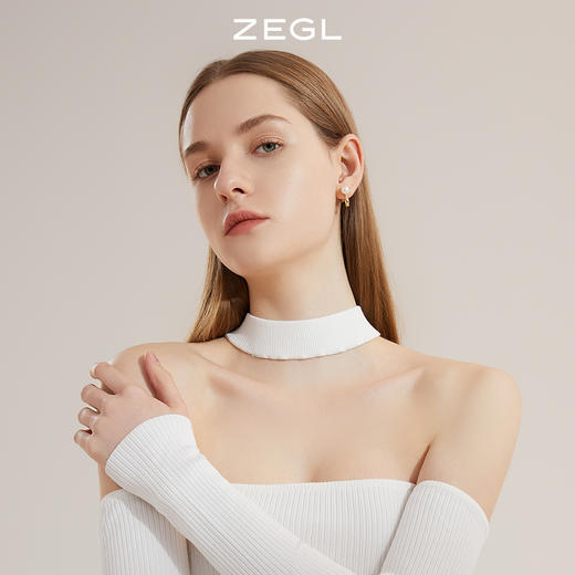 ZEGL复古人造珍珠耳环女轻奢高级感法式气质耳钉ins风秋冬耳饰品 商品图2