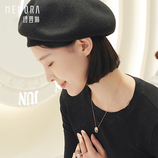 诗普琳珠宝时光印记系列18K金钻石项链花型套链DN041101、DN0411 商品图5