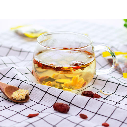 【合理配比 精挑细选】八宝茶120g*3袋 金银花 菊花 枸杞 红枣茶 组合 每袋内约10小包 花茶 水果 三炮台 忆江南 多宝茶 包邮 商品图2