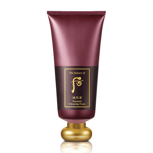 后津率享红华凝香精华洁面液 180ml 温和营养保湿清洁紧致 商品图1