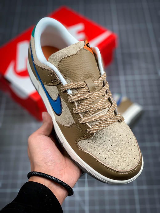 NK Dunk Low Retro PRM " Medium Curry " 白棕 小麦色 商品图0