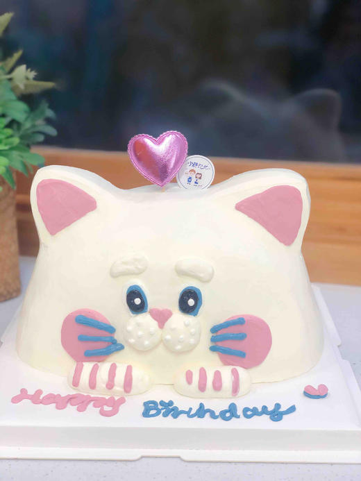 异形猫咪奶油蛋糕 下单前请仔细阅读商品详情 商品图0
