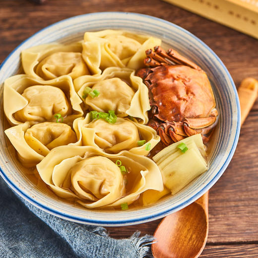 手工馄饨系列 | 高颜值面皮遇到多种鲜香馅料 颗颗饱满似元宝 一口满足 6分钟完成的丰盛早餐 商品图6