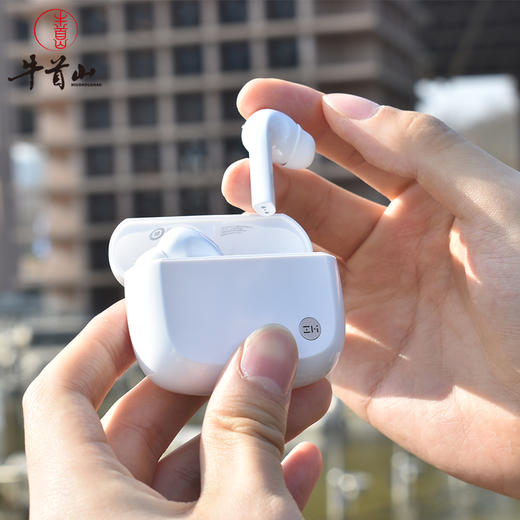 牛首山文创福音悦耳蓝牙耳机真无线蓝牙耳机Purpods降噪适用小米华为苹果 商品图3