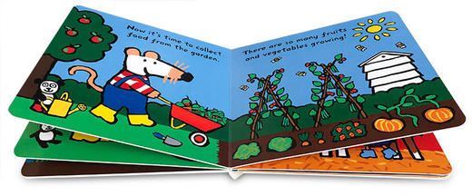 小鼠波波的农场 英文原版 Maisy's Farm 小鼠波波立体场景系列 儿童英语启蒙游戏操作玩具书 Lucy Cousins 英文版进口原版书籍 商品图1