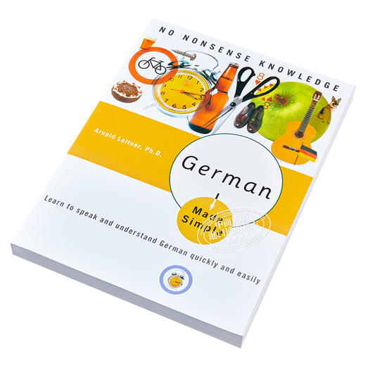 【中商原版】轻松学德语 英文原版 德语学习书 German Made Simple Arnold Leitner Non Basic Stock Line 商品图2